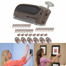 SPARA CHIODINI APPENDI INSTANTANEAMENTE QUADRI POSTER FOTO CHIODI PUNES PISTOLA