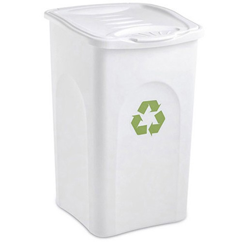 Bidone pattumiera 50l con - 50l,