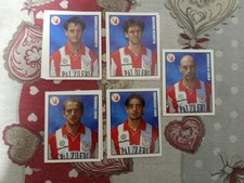 lotto 5 figurine calciatori  merlin calcio 98 1997-98 squadra vicenza nuove