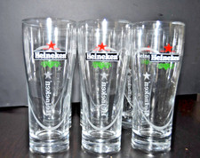 Set composto da 6 eleganti BicchierI da birra Vintage HEINEKEN 0.20 mai usati
