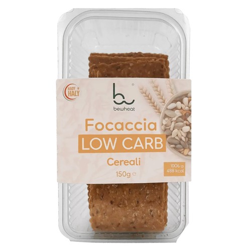 Bewheat focaccia low - focaccia, carb