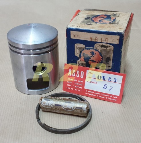 Pistone ape 57mm asso - ape, c3