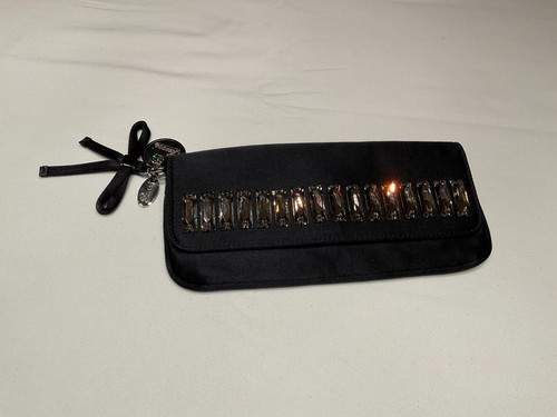 Borsa clutch gucci satin nero - borsa,