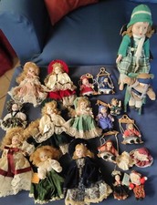 bambole in porcellana vintage