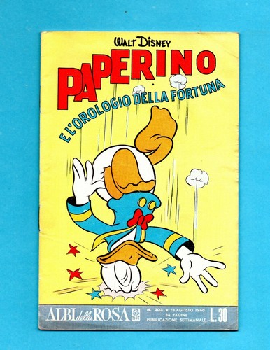 Albi della rosa 303 paperino - albi,