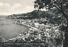do36 cartolina casamicciola da villa manzi,isola d'ischia,provincia di napoli