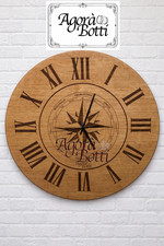 Orologio su fondo di barrique