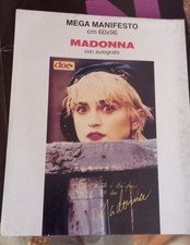 Poster Mega Manifesto Madonna Ed. Cioè 