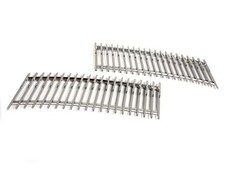 2 Griglie cofano cromate per