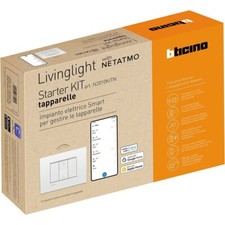 N2010KITN Starter Kit per gestione tapparelle Livinglight Bianca BTICINO