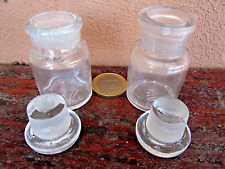 FARMACIA 2 Antiche bottigline flaconi anni '50 odontoiatria medicina SWS  BONDI