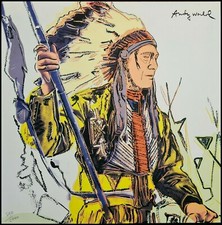 Andy Warhol * War Bonnet