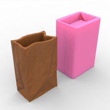 Sacchetto di carta vaso stampo