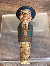 VINTAGE ANRI CARVED & PAINTED