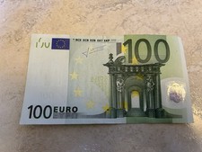BANCONOTA 100 EURO vecchia