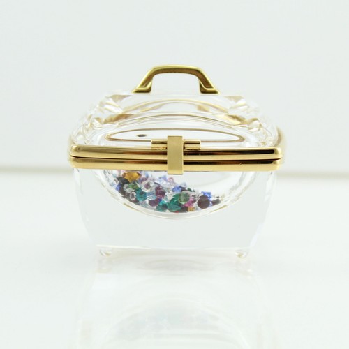 Swarovski crystal beauty case - crystal,
