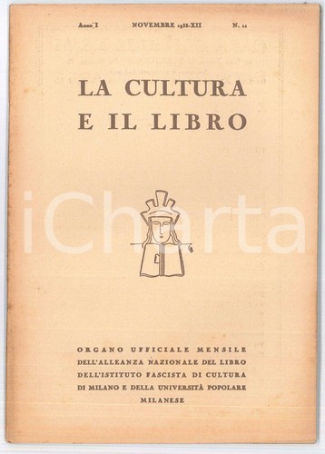 1933 milano cultura - milano, la