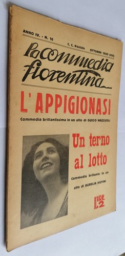 Commedia fiorentina 1930 - la,