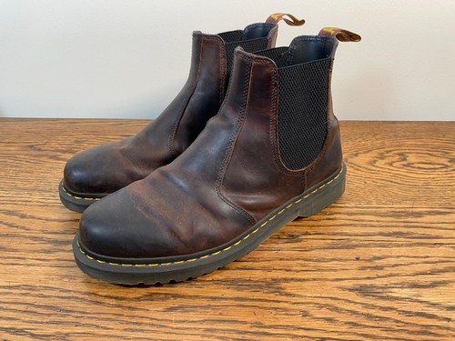 Stivali martens marroni - stivali,