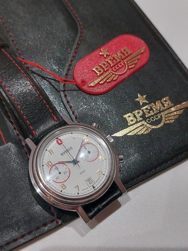 Vremia poljot 3133 chronograph - poljot,