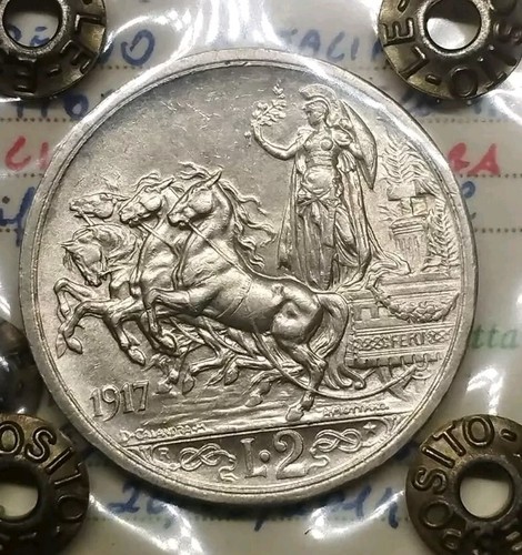 Lire 1917 vittorio - 1917-, emanuele