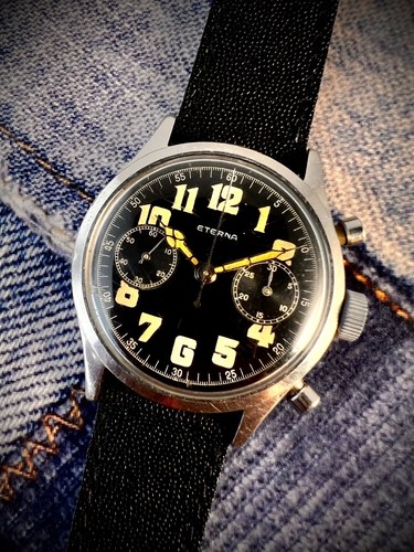 Eterna vintage chronograph - vintage,