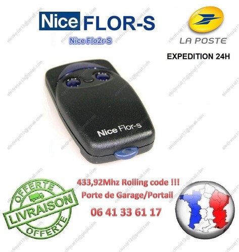Télécommande nice flor 2 - nice, s