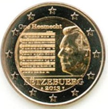 Lussemburgo 2 euro 2013 Inno