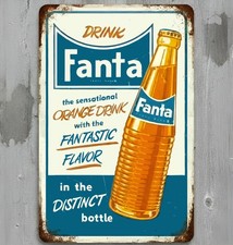 Insegna Drink Fanta Arancione