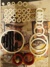 FLIPPER  WILLIAMS-INDIANA JONES-KIT ELASTIQUES.CAOUTCHOUC-PINBALL RUBBER KIT