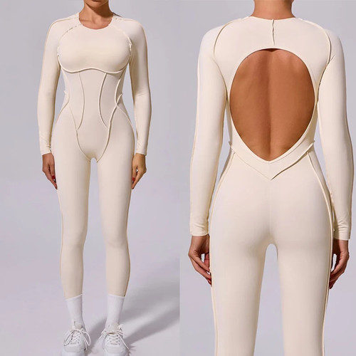 Tuta donna poliestere spandex