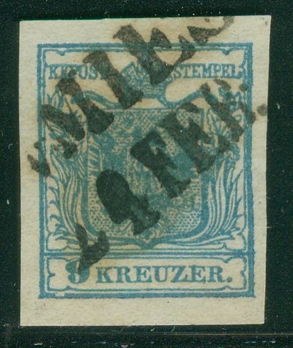 Austria 1850 tipo ii - austria, n.5