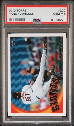2010 topps 220 randy - topps,