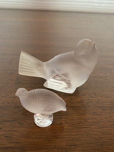 Set lalique frosted - of,