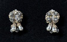 Orecchini pendenti clip con
