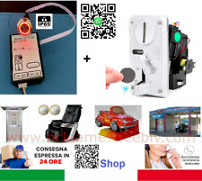 KIT GETTONIERA + MODULO TIMER PAUSA , PER DOCCIA,LAVANDERIA,AUTOLAVAGGIO ECC