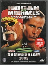 Summerslam 2005 - Hulk Hogan vs Shawn Michaels - dvd - wrestling raro