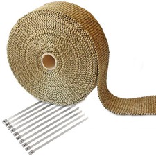 15 Metri Bende Termiche Collettori per Scarico Marmitta Moto Nastro Termico