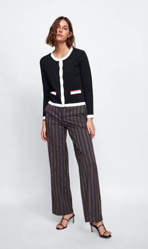 Zara cardigan donna nero con - cardigan,