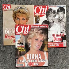 1997 SETTIMANALE " CHI " GLI EREDI DI LADY DIANA - D REGINA DI CUORI - 100 FOTO