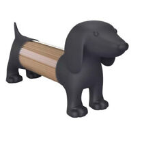 PORTA STUZZICADENTI CANE NERO