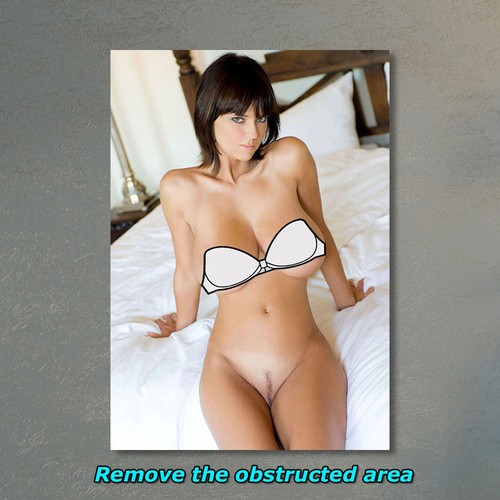 Quadro porno stampe - donna, nuda
