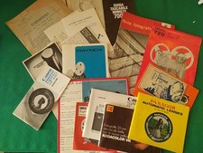 MACCHINE FOTOGRAFICHE FOTOGRAFIA LOTTO PUBBLICITARIO FERRANIA KODAK CANON PANAGO