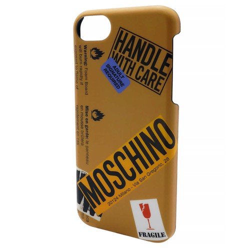 Custodia moschino stampa logo - moschino,