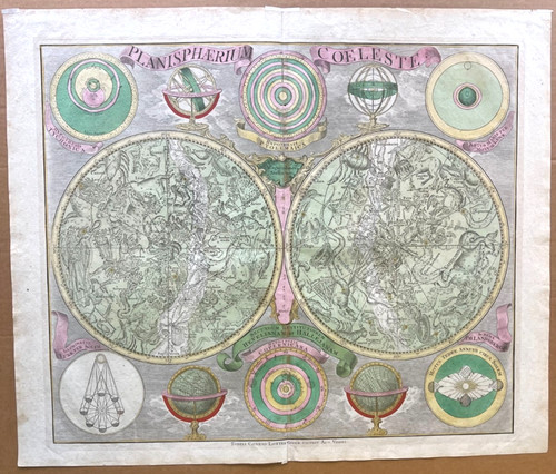 Mappa celeste antica - mappa,