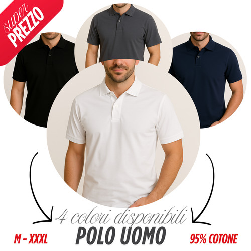 Polo shirt uomo - uomo, manica