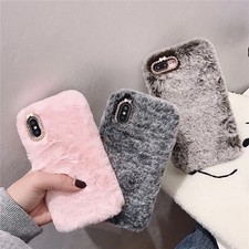 Custodia per Huawei Honor peluche calda soffice cover telefono moda donna ragazza