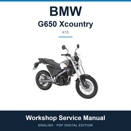 Bmw g650 xcountry k15 - g650,