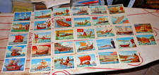 LOTTO 32 FIGURINE CARTONATE serie navigazione ILMA TORINO ANNI 60 PERFETTE!