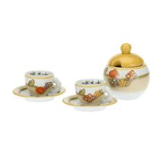 Tazzine caffè espresso Thun linea Country set 2 tazze con zuccheriera